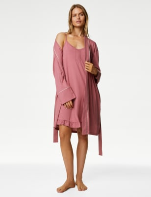 

M&S Collection Camisón de modal de algodónWomens - Raspberry, Raspberry