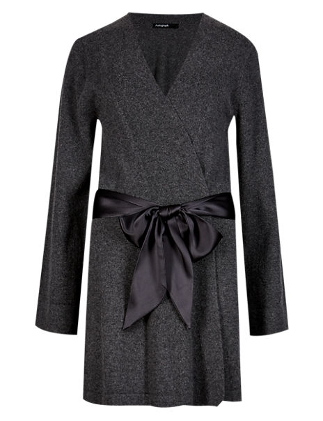 Pure Cashmere Wrap Dressing Gown with Belt | Rosie for Autograph | M&S
