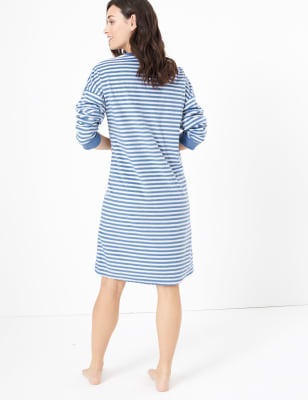 marks and spencer fleece nightdress