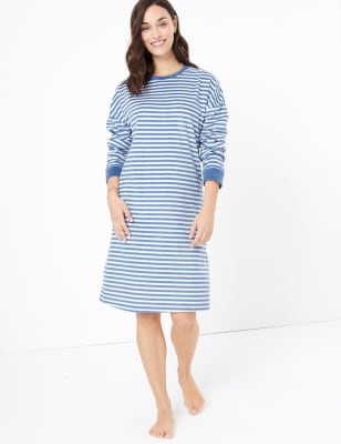 marks and spencer fleece nightdress