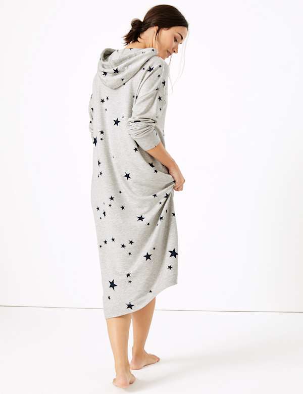 Flexifit™ Star Print Long Lounge Dress