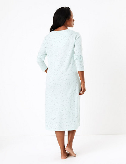 Cool Comfort™ Cotton Modal Spot Print Nightdress