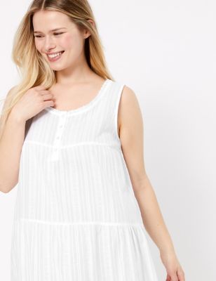 white broderie nightdress