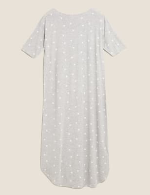 m&s long nighties