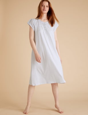 M and s 2024 ladies cotton nightdresses