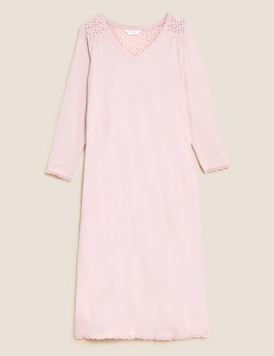 Marks and spencer 2025 long sleeve nightdress