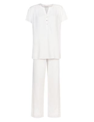 Pure Modal Mandarin Collar Pyjamas with Cool Comfort™ Technology | La ...
