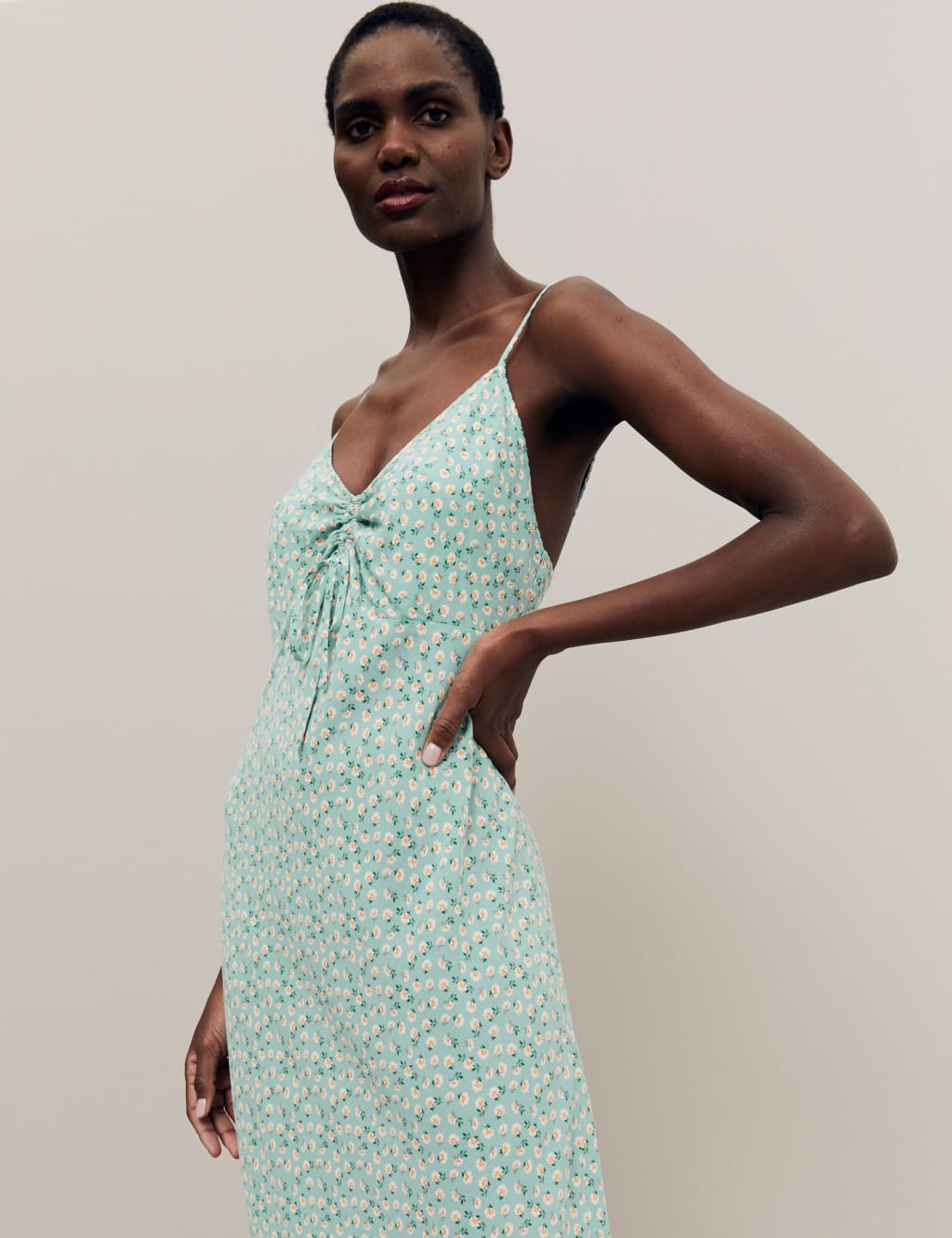 Floral Print Chemise image 1