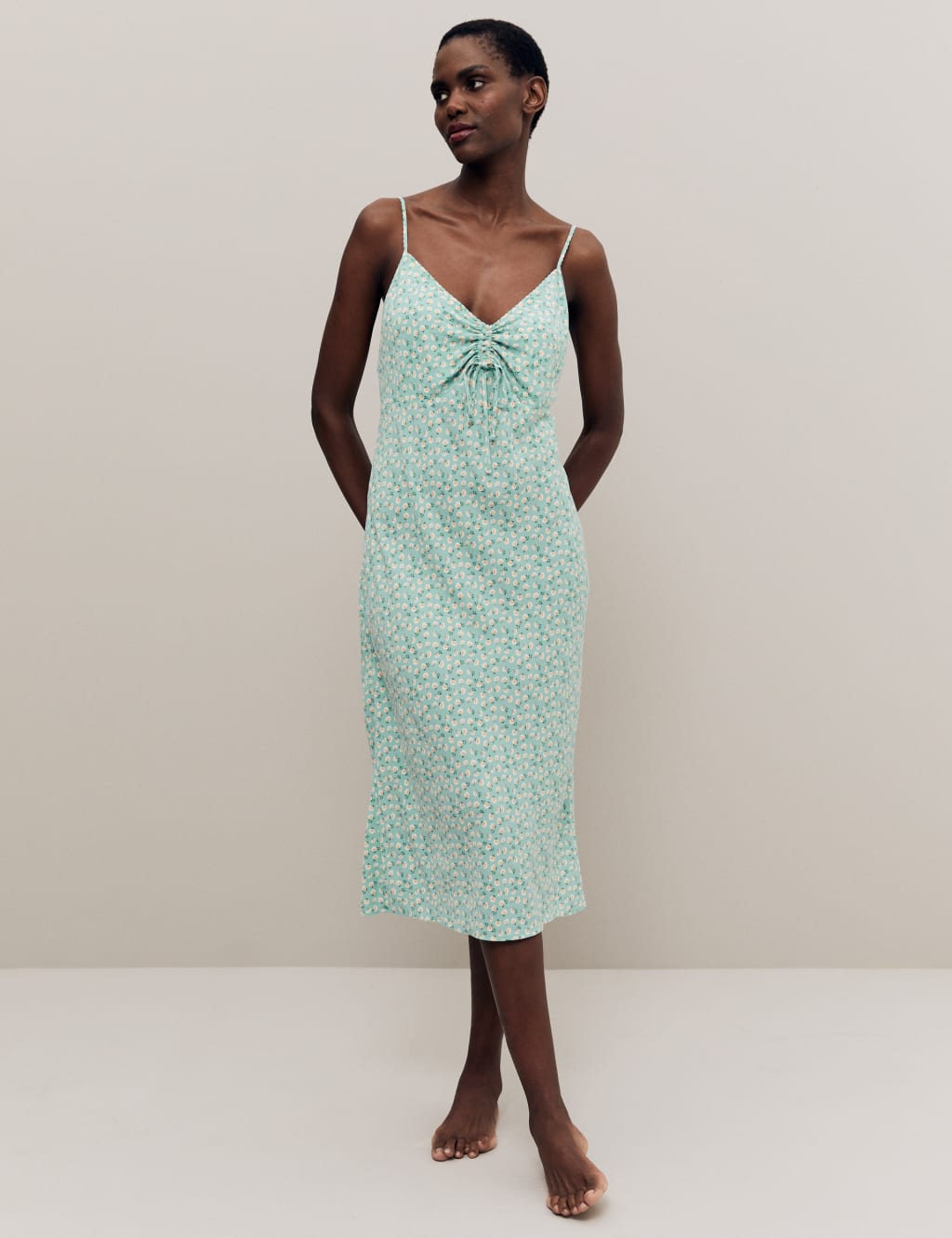 Floral Print Chemise image 2