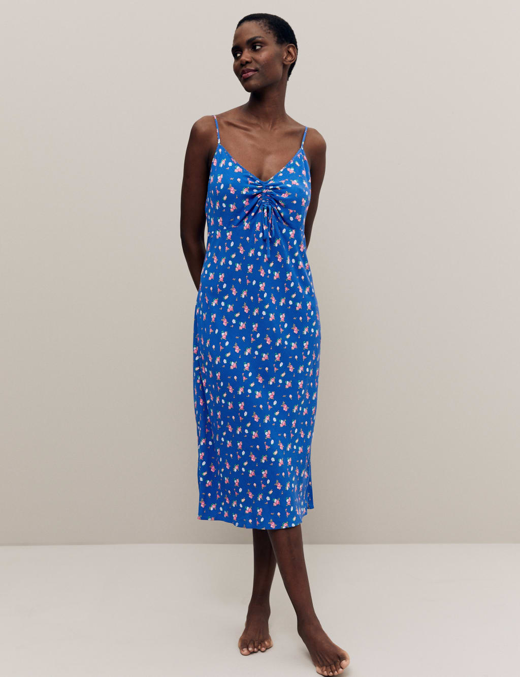 Floral Print Chemise image 3
