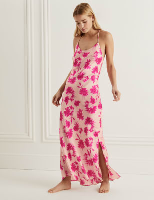 

Rosie Camisón largo floral de satén LaylaniWomens - Pink Mix, Pink Mix