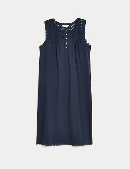 Cotton Embroidered Nightdress