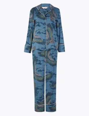 Marks and spencer online satin pyjamas