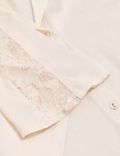 Satin & Lace Bridal Pyjama Set