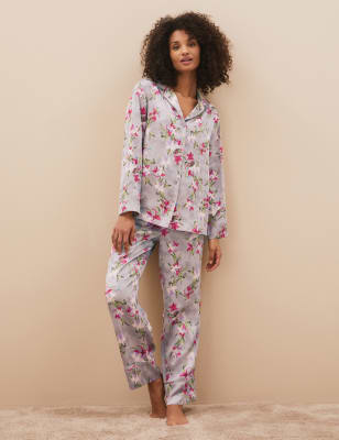 Marks and spencer satin pyjamas new arrivals