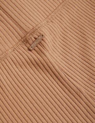 

Womens ROSIE Ribbed Wide Leg Lounge Bottoms - Topaz, Topaz