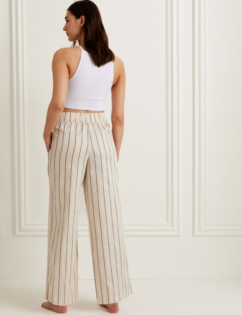 Pure Cotton Lounge Trousers image 4