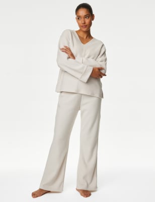 Lounge Fleece Wide Pants