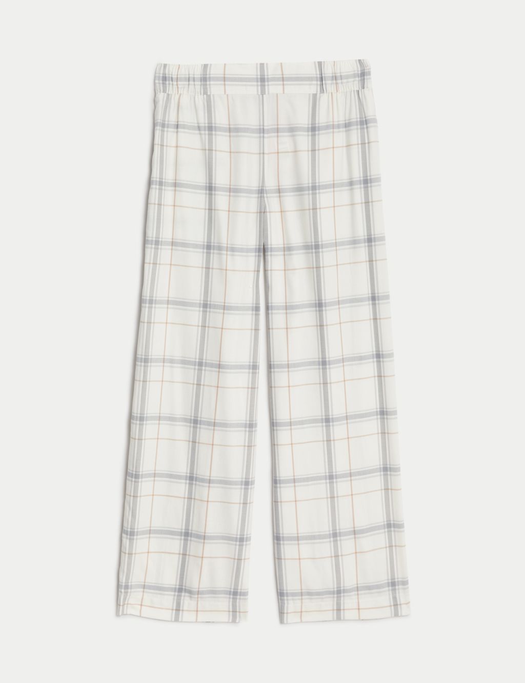Cotton Rich Woven Checked Lounge Pants image 2