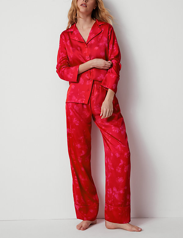 Dream Satin™ Printed Pyjama Set - US