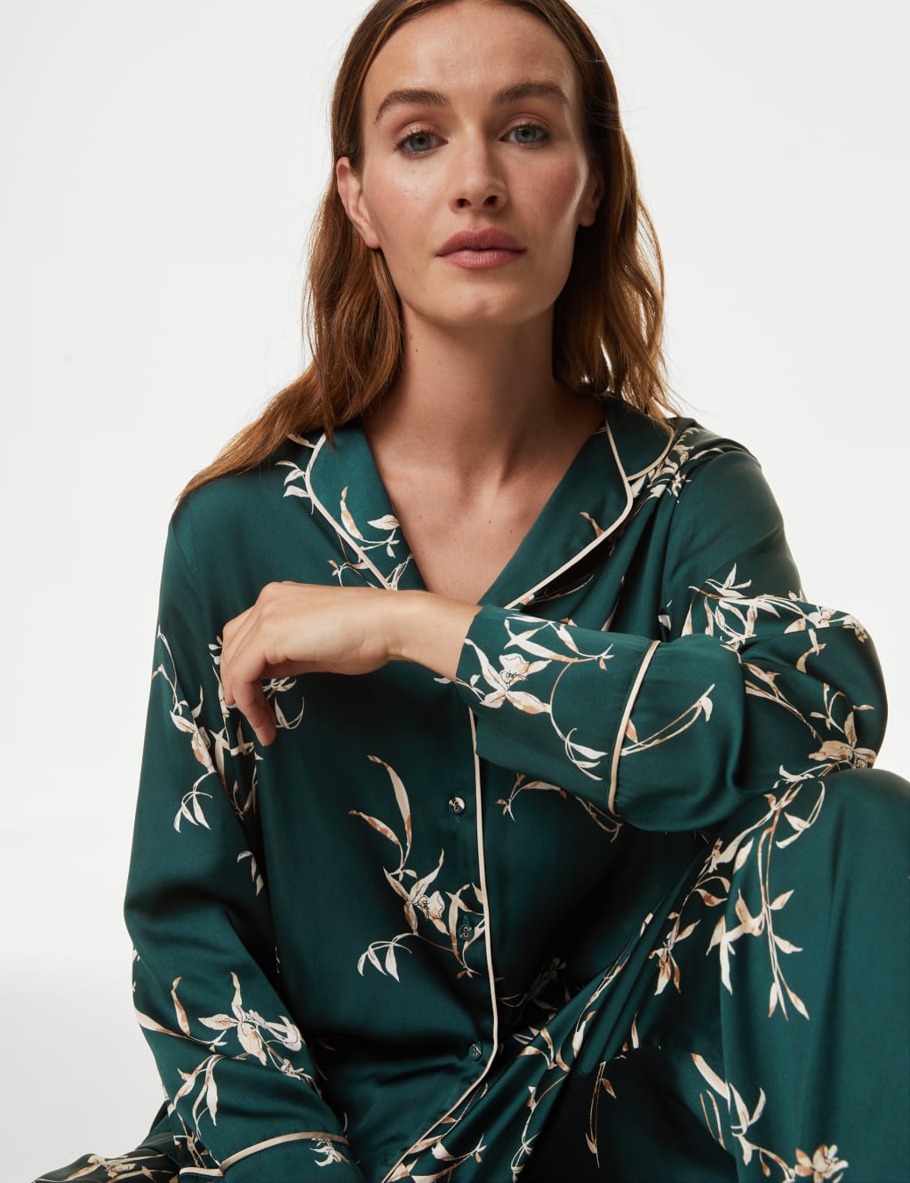 Dream Satin™ Printed Pyjama Set image 4