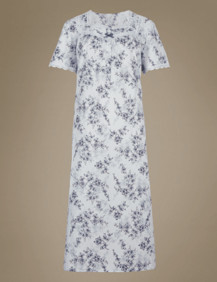 button front swing dress