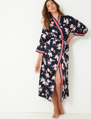 M&s silk dressing gown sale