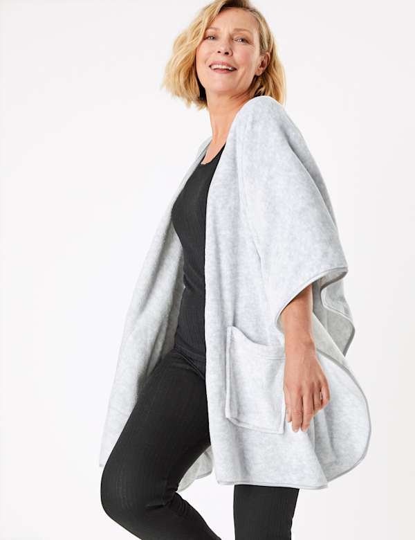 Fleece Short Dressing Gown