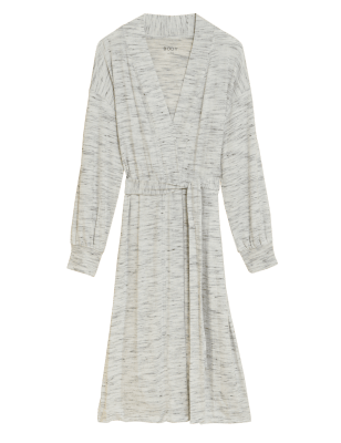 

Womens BODY Body Soft™ Cosy Knit Long Dressing Gown - Grey, Grey