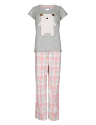 fluffy bear pyjamas