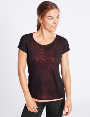 Burnout Double Layer Sports Top - LU