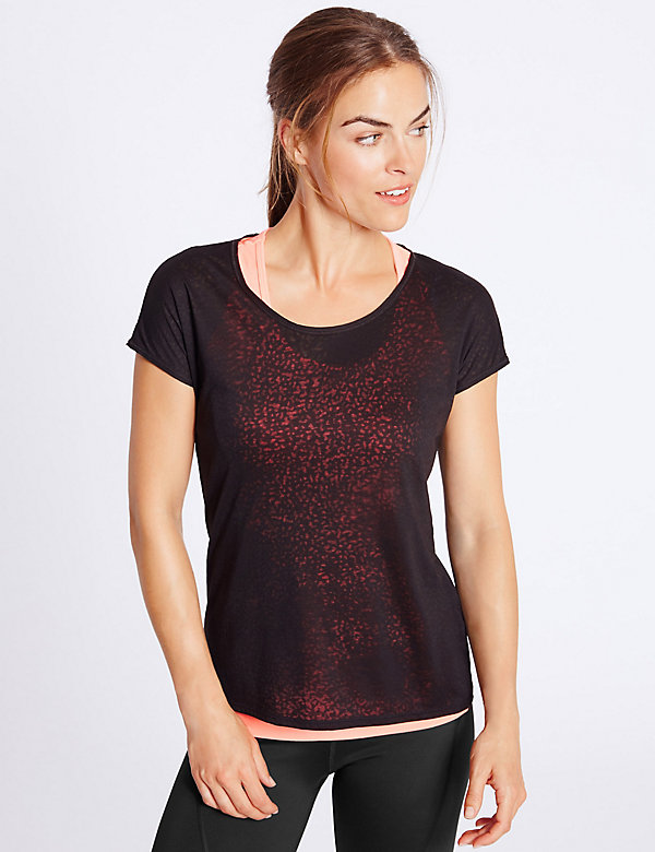 Burnout Double Layer Sports Top - CA