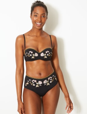 Medium high cheap waisted bikini