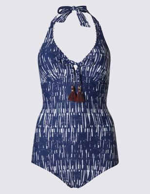 Secret Slimming™ Shard Print Swimsuit | M&S Collection | M&S