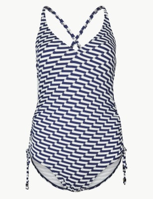 Secret Slimming™ Non-Wired Plunge Swimsuit | M&S Collection | M&S