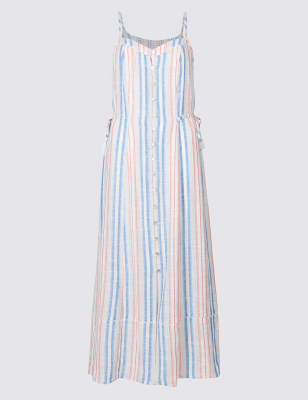 Pure Cotton Striped Beach Dress | M&S Collection | M&S