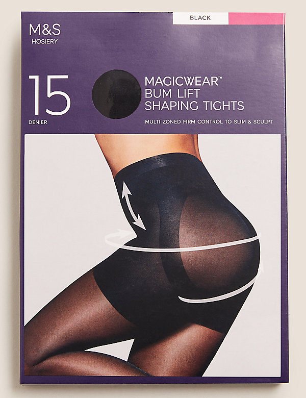 15 Denier Magicwear™ Matt Body Shaper Tights - CZ