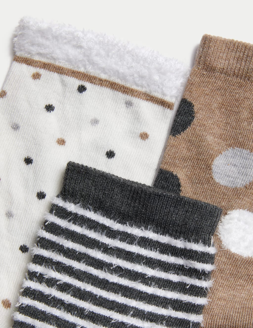 3pk Cosy Cotton Blend Ankle High Socks image 2