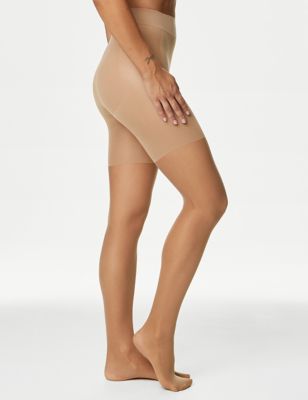 Buy Marks & Spencer Nude Coloured Firm Control Magicwear Geometric Waist &  Thigh Bodyshaper Shorts 1802 - Shapewear for Women 1213327