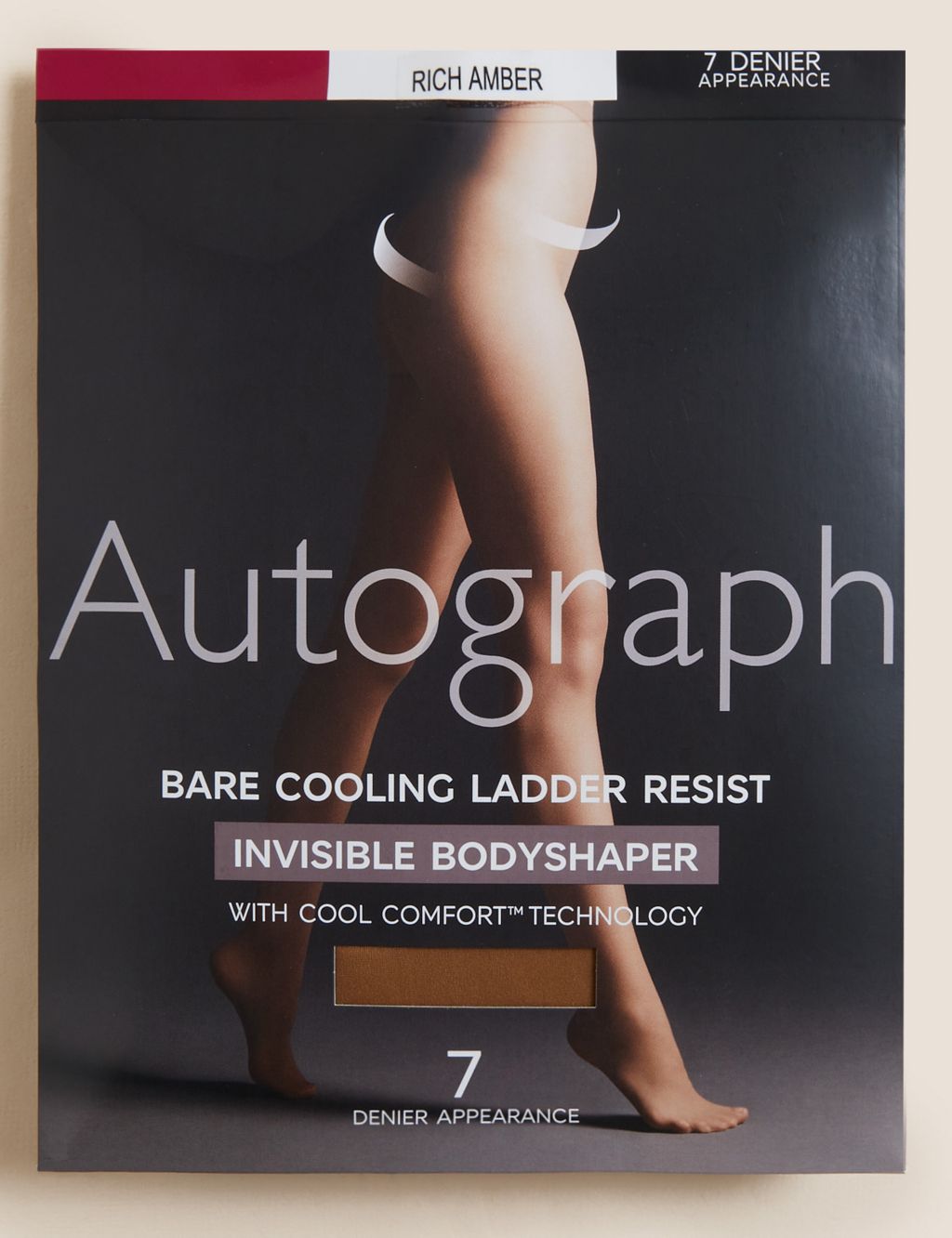 7 Denier Cool Comfort™ Body Shaper Tights image 2