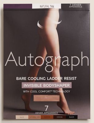 

Womens Autograph 7 Denier Cool Comfort™ Body Shaper Tights - Natural Tan, Natural Tan