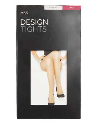 

M&S Collection Medias transparentes con brillosWomens - Gold Mix, Gold Mix