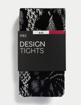 Black Fishnet Tights - Spencer's