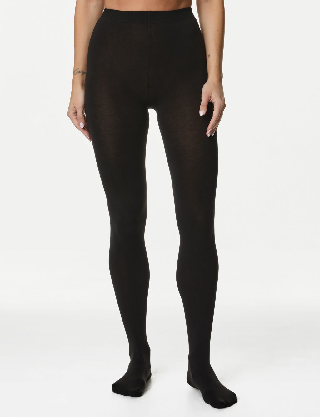 Calzedonia Grey Blend Thermal Super Opaque Tights