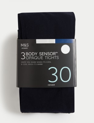 3pk 30 Denier Body Sensor™ Tights