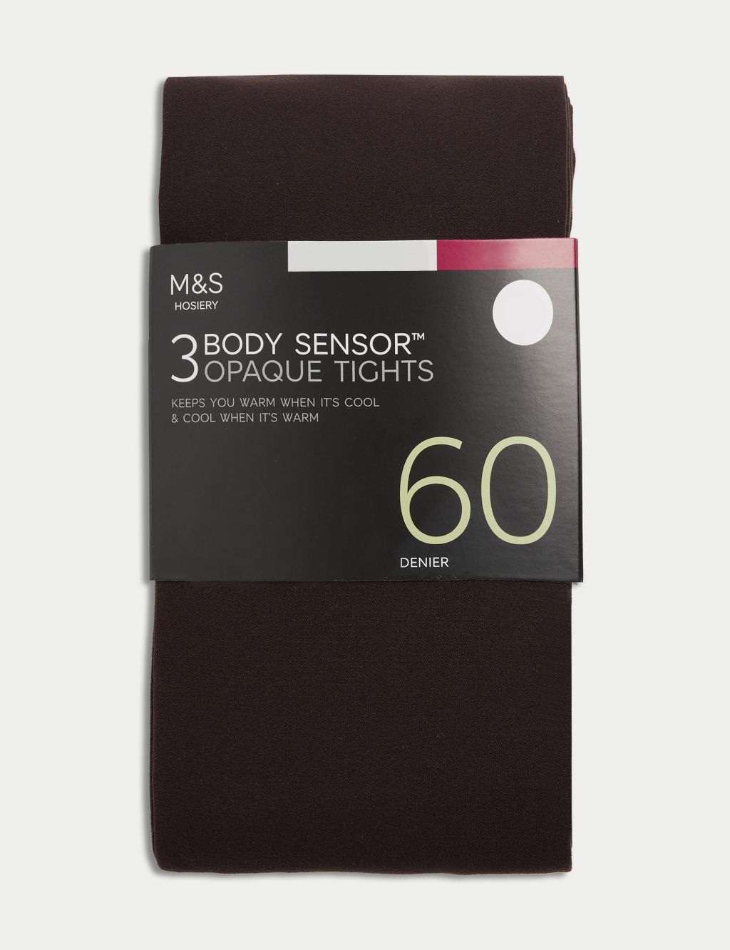 3pk 60 Denier Body Sensor™ Tights image 1