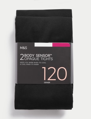 2pk 120 Denier Body Sensor™ Tights | M&S Collection | M&S