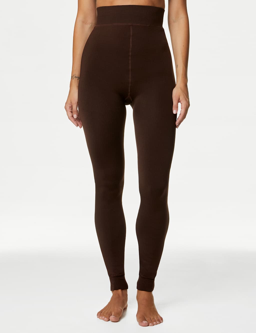 Thermal tights 320den in dark brown, 4.99€