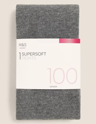 

M&S Collection Medias tupidas supersuaves de 100 deniersWomens - Grey, Grey