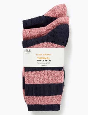 Lot de 3&nbsp;paires de chaussettes chauffantes ultra-douces